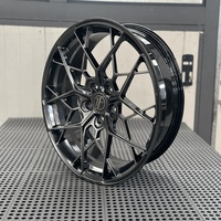 Jantes forgées Yufei, design multi-rayons en Y, 22x10.5J 5x112 pour Audi RS6 Avant C8 A6 S6, finition gris anthracite mat