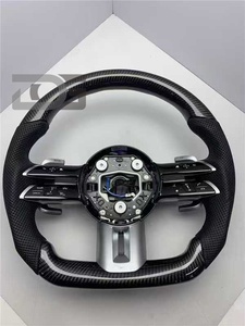 Volante de Fibra de Carbono Modificado para <span class=keywords><strong>Mercedes</strong></span> <span class=keywords><strong>Benz</strong></span> Clase A A200 <span class=keywords><strong>A180</strong></span> A260 A45 C63 W205 W204 C300 W222 G55 - Product Image 5