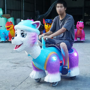 Mobil Listrik Bertema Kartun untuk Anak-Anak, Dua Kursi, untuk Karnaval Luar Ruangan di Mall Plaza - Product Image 1