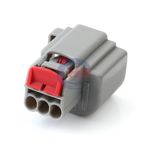 HD037G-1.5-21 3pin Nữ Xe H13 Đèn pha Halogen đèn LED ổ cắm nữ cắm bóng đèn cơ sở xe đèn pha ba pin ổ cắm - Product Image 3