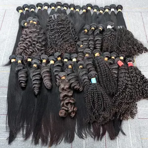 Raw Unprocessed Raw Virgin Temple Hair Bundle 12 A No Tangle No Shedding Double Drawn Hair Cambodian Virgin Cuticle Aligned Hair