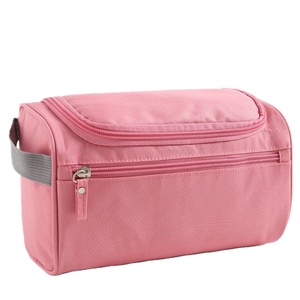 Custom Man's Fashion Portable Travel Makeup Bag Waterproof Cartoon Pattern Soft Handle Polyester Zipper Medium Capacity - Product Image 1