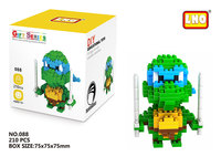 Nuevo y creativo Mini juego de bloques de construcción, juguete educativo para niños, modelo de construcción, juguete, regalo perfecto para niños