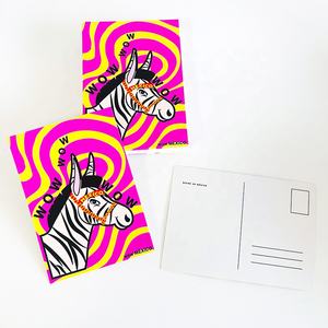 Cetak Logo unik bisnis kecil kartu pos Terima kasih promosi kartu ucapan hadiah bepergian untuk teman keluarga - Product Image 1