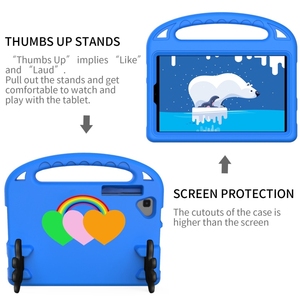 2 en 1 EVA <span class=keywords><strong>tablette</strong></span> <span class=keywords><strong>S6</strong></span> <span class=keywords><strong>Lite</strong></span> Tab Cover Case étuis pour <span class=keywords><strong>tablette</strong></span> Android avec amour petit <span class=keywords><strong>support</strong></span> de paume pour <span class=keywords><strong>Samsung</strong></span> Galaxy Tab <span class=keywords><strong>S6</strong></span> <span class=keywords><strong>Lite</strong></span> - Product Image 3