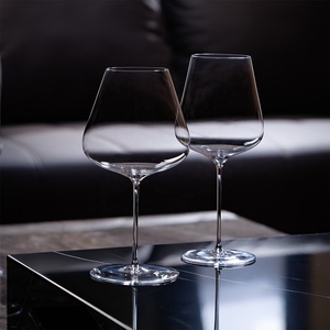 Calici da Vino in Cristallo Senza Piombo Ultra Sottili con Stelo, <span class=keywords><strong>Bicchieri</strong></span> da Vino con Ampia Coppa dal Design Elegante - Product Image 5