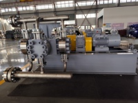 Pompe à diaphragme industrielle à 3 têtes, pompe à déplacement positif haute pression pour la distribution de produits chimiques