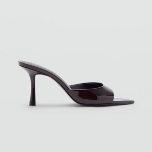 Mules d'été MNG pour femmes 2026 – <span class=keywords><strong>Talon</strong></span> aiguille 8 cm, bout ouvert, à enfiler, à bride unique, tendance, pour l'extérieur - Product Image 4