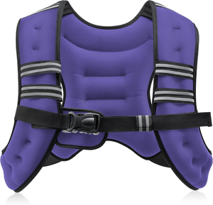 Chaleco con Peso, 6lbs-20lbs, con Franjas Reflectantes, Apto para Entrenamiento de Fuerza, Correr, Fitness y Pérdida de Peso. - Product Image 3
