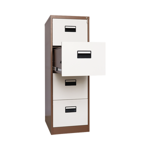 Metal Office <b>File</b> Cabinets 4 <b>Drawer</b> Steel Filing Cabinet with Safe Box Inner - Product Image 2