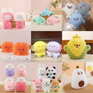 Prix d'usine 4-8 pouces Peluches douces et moelleuses, mignonnes et joyeuses, style anime, mouton, Sanrioed Kuromi Melody, pendentifs et poupées pour machines à pinces - Product Image 3