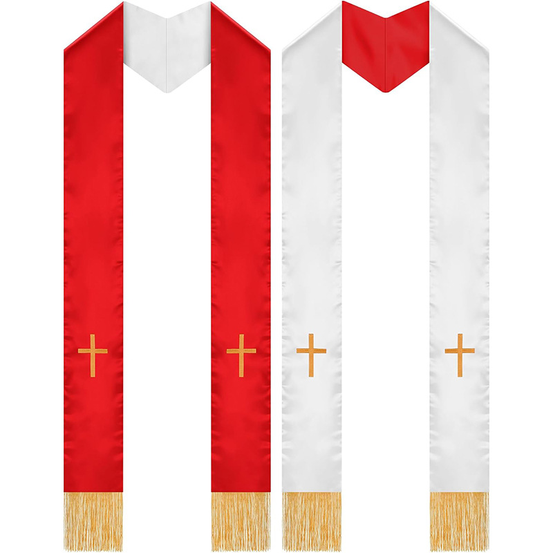 Double-sided (red and white)