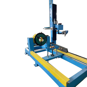 Posicionador de soldadura de tubería con brida de tanque Control PLC para soldaduras circulares y longitudinales - Product Image 3