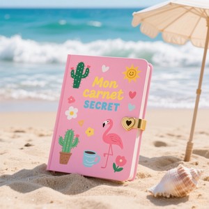 Diario Notebook Girl Student Journal Intime Fille Hand Account Gift Set para niñas Contraseña con llave de bloqueo - Product Image 2