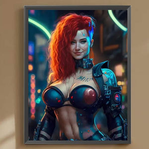 ชุดภาพติดเพชรสำหรับตกแต่งบ้านของผู้หญิงขนาด40*50ซม. งานประดิษฐ์ทำมือคุณภาพสูงอะคริลิก5D ทันสมัยของขวัญภาพวาด<span class=keywords><strong>เพชร</strong></span> - Product Image 2