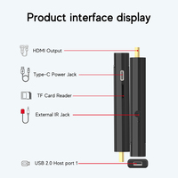 El Más Nuevo y Económico Dispositivo de TV Inteligente ATV OS G7 4k con Wifi Dual, 2G 16G, Control Remoto por Voz BT, Mini Dongle USB G7