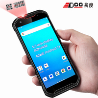 Computadora Móvil PDA Industrial Android 13, Octa-Core MT6769, 6GB 64GB, Escáner de Códigos de Barras 1D 2D, IP67, NFC, Inventario, Almacén