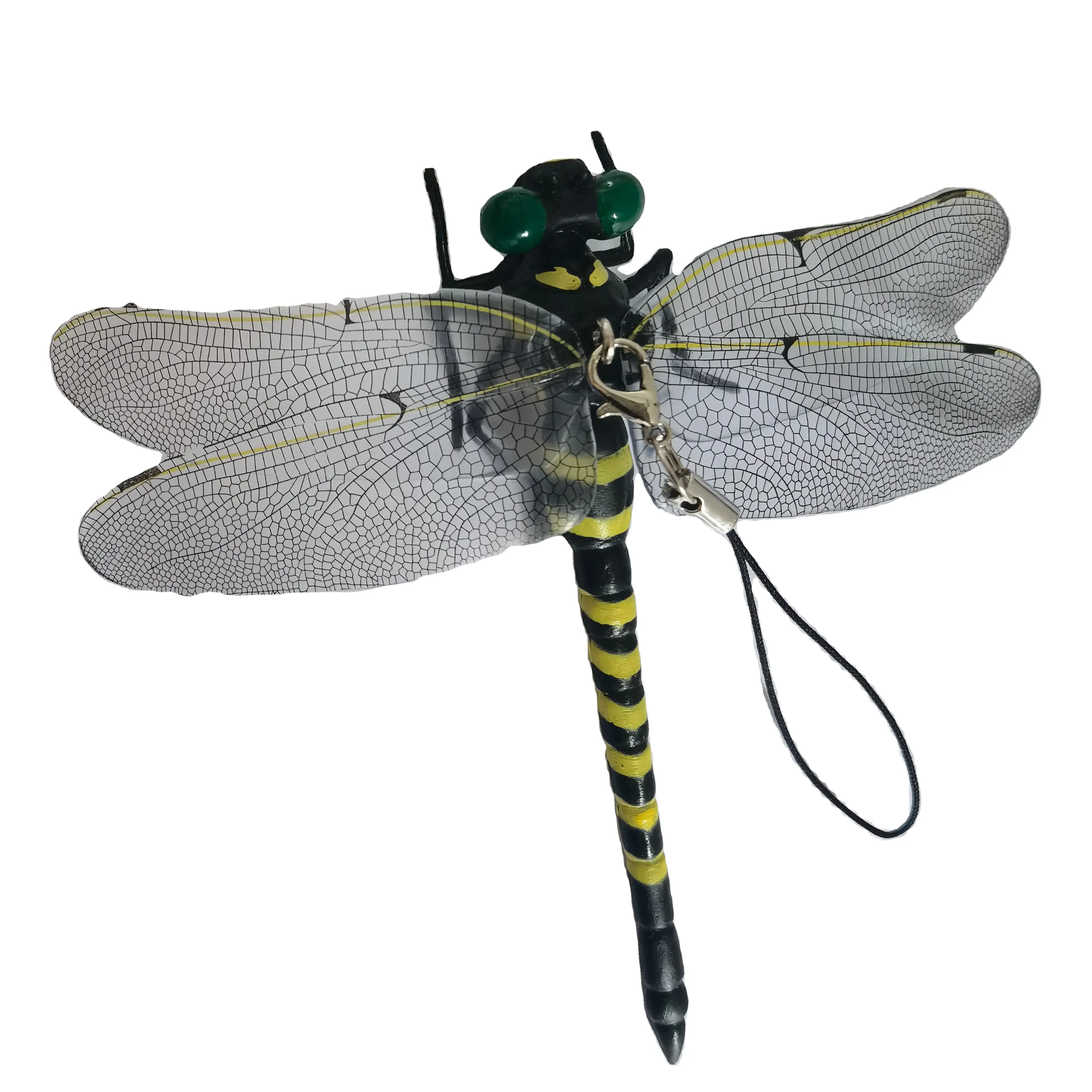 12cm und 6 cm Kunststoff künstliche realistische gefälschte simulierte Libelle für Garden Yard Outdoor Indoor Garden Dekorationen