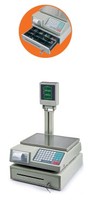 AIDA A-806 Digitale LED LCD Weegschaal 220V Elektronische Weegschaal voor Fruit en Groente Prijzen