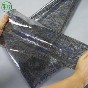 Sacs personnalisés en <span class=keywords><strong>film</strong></span> TPU laminé, imperméables, résistants aux déchirures, transparents, avec logo brodé en fil doré et élastique - Product Image 4