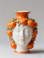 Vase en céramique haut de gamme 3D Muse Strawberry pour la décoration de la maison et les collections