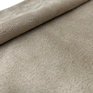 deri sherpa yelek Suppliers-Polyester sherpa polar suni kürk kumaş süet deri kumaş gümrüklü yapay kürk konfeksiyon