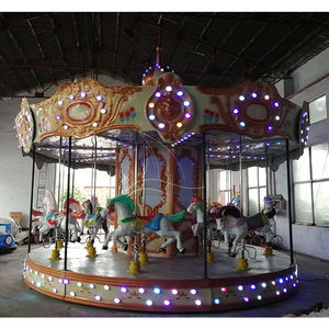 子供用ゲームカルーセル乗馬アミューズメントセンター機器 - Product Image 3