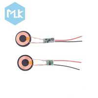 Pengisi Daya Nirkabel MLK 12V Transmitter Receiver, Pengisi Daya Baterai Lithium Ion Induktif 12V, Modul Power Bank Nirkabel 12V