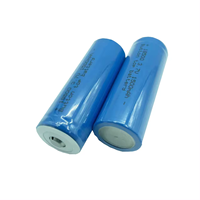 Button Top 18500 Batterie au lithium rechargeable 3.7V 1500mAh 18500 Batteries lithium-ion