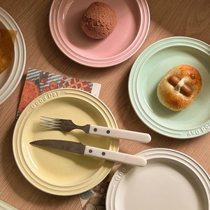 Platos con <span class=keywords><strong>Letras</strong></span> en Relieve Estilo Ins, <span class=keywords><strong>de</strong></span> Alta Calidad, Cremosos y Elásticos, Ideales para Comida Occidental, Pasta, Carne, Postres y Pasteles - Product Image 1