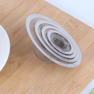 Filtro de desagüe para fregadero de acero inoxidable con forma de sombrero, malla antienredos para cocina y baño - Product Image 5