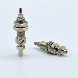 Raccords pneumatiques M8 L36 L46, connecteur de tuyau d'air en métal pour pièces d'automatisation d'bras mécaniques - Product Image 2