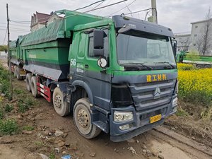 รถดัมพ์ HOWO 6X4 8X4 40 ตัน Sinotruk HOWO Tx NX รถดัมพ์ 371 375 400 แรงม้า รถบรรทุกสำหรับขนทรายและเหมืองแร่ - Product Image 2