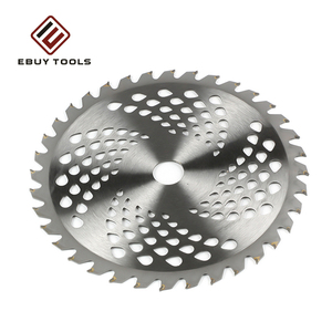 Lame de scie circulaire TCT à 40 ou 60 dents pour débroussailleuse, machine à couper l'herbe - Product Image 2