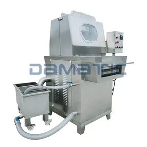 300-1200KG Industrial Big Capacity Continuous Feed Marinade Chicken Beef Food Salt Flavor Brine Saline Tenderizer Injector Price