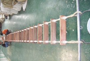 חוזק גבוה חירום ימית חבל סולם נמכר היטב פריט בטיחות לטיפוס חירום - Product Image 5