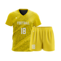 Maillots de football de Barcelone en polyester respirant à haute performance, personnalisables (OEM) pour l'entraînement en club de fitness