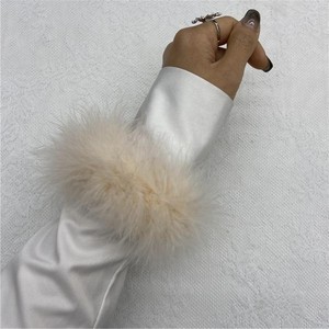 Women <strong>Feather</strong> <strong>Cuffs</strong> for Wrist Elegant <strong>Feather</strong> <strong>Snap</strong> Bracelet Nail Photo <strong>Cuffs</strong> Shirts <strong>Cuffs</strong> With <strong>Feather</strong> - Product Image 5