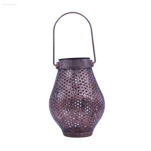 Lanterne de projection solaire LED DC en métal creux avec télécommande, étanche IP55, angle de faisceau de 360° pour la décoration de jardin extérieur - Product Image 6