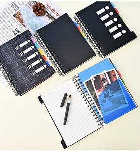 Carnets de notes personnalisables A5 à spirale avec couverture en PP pour sublimation, journal personnel, 150 feuilles, vente en gros, cahier scolaire - Product Image 6