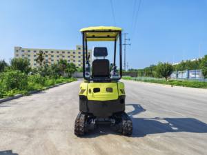 Miniexcavadora Hidráulica de 1.5 Toneladas con Orugas, Modelo 2026, Utilizada <span class=keywords><strong>para</strong></span> Trabajos de Jardinería - Product Image 2