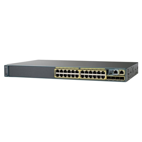 Stackable Network  Ethernet Switch Used in Network WS-C2960X-24PD-L