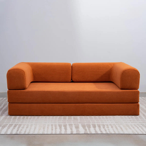 Không Tay Bộ Nhớ Bọt Sàn <span class=keywords><strong>Sofa</strong></span> Kết Hợp Miễn Phí Chuyển Đổi Gấp <span class=keywords><strong>Sofa</strong></span> Giường Cho Phòng Khách Và Phòng Ngủ - Product Image 1