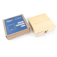 Cadre de précision Dasqua Machinst Niveau 0.05 Graduation 150*150mm Niveau à bulle avec caisse en bois