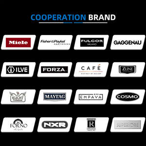 Joohtec chuyên nghiệp 6 Burner freestanding 36 inch Electric & gas phạm vi với lò nướng đối lưu nhà hàng sử dụng ETL chứng nhận - Product Image 3