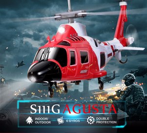 Recién lanzado SYMA S111G RC Attack Marines <span class=keywords><strong>Helicóptero</strong></span> 3.5CH LED Light Easy Control Aircraft con Gyro Inastillable Juguete para niños - Product Image 2