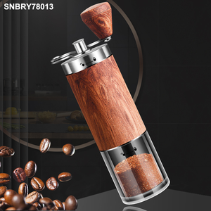 Gran oferta de TIKTOK en <span class=keywords><strong>Amazon</strong></span>, molinillo de café portátil pequeño manual ajustable para el hogar, molinillo de manivela de granos de café de mano - Product Image 3