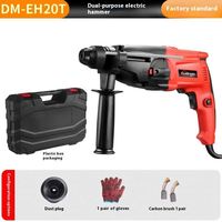 800W 760W conception unique Offre Spéciale perceuse à percussion sans fil portable ensemble d'outils à percussion marteau perforateur rotatif électrique