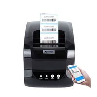 Imprimante de reçus 365 BT, prend en charge 20-80 mm, imprimante 2 en 1 pour Android, iOS, Windows, imprimante thermique d'étiquettes, imprimante de codes-barres