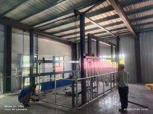 แท่นลิฟท์ขนสินค้าแบบมีรางสำหรับยกรถ,แท่นยกรถปรับขนาดได้ตามต้องการ - Product Image 4